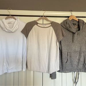 3 Barefoot Dreams sweaters sz S and M